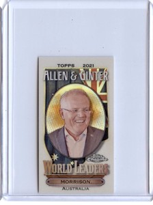 2021 Topps Allen and Ginter Chrome Mini World Leaders #MWL9 Scott Morrison