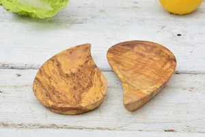 Olive Wood Bowl Set - Natural Wooden Serving Dishes for Gifts and Weddings - Picture 1 of 8