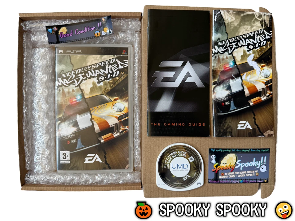Need for Speed Most Wanted 5 1 0 Sony PSP CIB - UK PAL GC - Tracked - Image 1 of 4