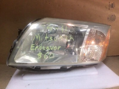 2004 - 2008 Mitsubishi Endeavor Headlight Left Driver Lh Side OEM #R22 - Image 1 of 4