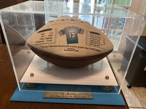 Dan Marino Fotoball Sports, Hall of Fame All-time NFL Football OUT OF 10000 - Bild 1 von 5