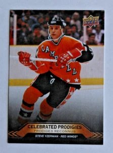2024-25 Tim Hortons Rookies Celebrated Prodigies; CP-11 Steve Yzerman; Red Wings - Imagen 1 de 2