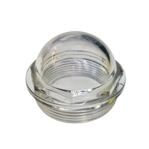 Hydraulic oil level indicator, dome shaped, threaded, 2" BSP - Picture 1 of 1
