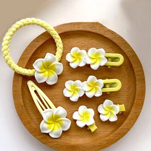 Girls Sunflower Lightweight Headwear Beach Vacations Hair Clip Plastic Fashion - Picture 1 of 24