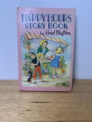 Libro de cuentos Happy Hours 1974 de colección Enid Blyton RARO copia al revés error de impresión Foto 1 de 4