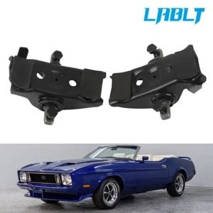 LABLT Front Coil Spring Seat Saddles Perches Pair-Set For 1965-1973 Ford Mustang - Foto 1 di 13