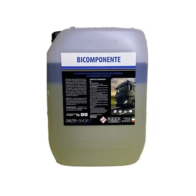 DETERGENTE BIFASE AUTO/CAMION/TRATTORE SGRASSANTE CONCENTRATO DOPPIA AZIONE 10KG