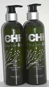 2 CHI CATIONIC HYDRATION INTERLINK TEA TREE OIL CONDITIONER 11.5 OZ EACH NEW - Picture 1 of 1