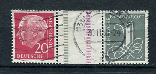 Germany - BRD : Better Se-Tenant from 1960 - used - Image 1 of 1