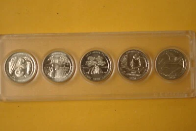 2020 W Complete 5 Quarter Set - Hard to Find - West Point V75 Privy Mark - Image 1 of 4