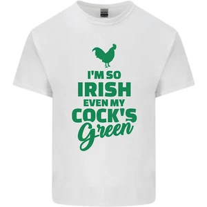 Irish Even My Cocks Green St Patricks Day Kids T-Shirt Boys Girls - Picture 1 of 67