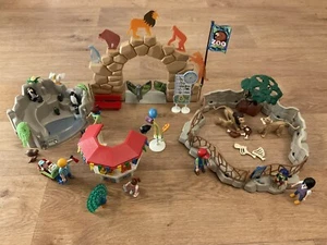 Playmobil Großer Zoo Tierpark Figuren Tiere Zubehör Spielzeug City Life - Bild 1 von 9