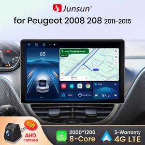 Für Peugeot 2008/208 2013-2017 64G Android 13 Autoradio CarPlay GPS Navi RDS - Bild 1 von 18
