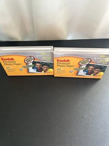 Kodak Premium Fotopapier glänzend 4" x 6" 100ct sofort trocken NEU versiegelt Menge 2 - Bild 1 von 2