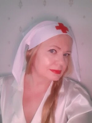 DAMAS 1930S 1940S PRIMERA GUERRA MUNDIAL VINTAGE SOMBRERO ENFERMERA TOCADO DISFRAZ DISFRAZ DISFRAZ Foto 1 de 4