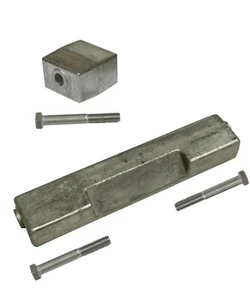 Kit de ánodo de zinc se adapta a OMC BRP Johnson Evinrude 90-225 hp 1991 y posteriores - Imagen 1 de 8