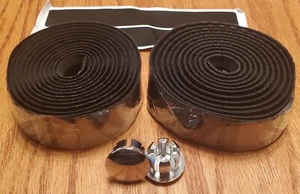 NEW! 2 PCS Road Bike Handlebar Tape Bicycle Cycling Handle Bar with End Plugs  - Picture 1 of 7