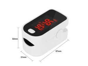 Finger Pulse Oximeter OLED Blood Oxygen Meter Heart Rate SpO2 Monitor Sensor - Picture 1 of 7
