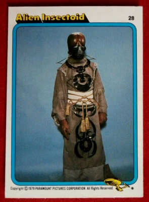 STAR TREK - MOVIE - Card #28 - ALIEN INSECTOID - TOPPS 1979 - Image 1 of 2