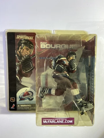 Ray Bourque in Maroon Jersey Colorado Avalanche NHL McFarlane Series 1 Figure Cover