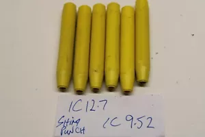 x6 off Insert Shim Punches IC12.7 & IC9.52 for Indexable lathe tools unused - Picture 1 of 2