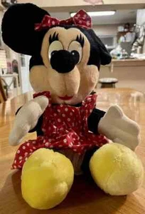 Vintage Disney Minnie Mouse Plush, 12", Disney World Exclusive O5 - Picture 1 of 7