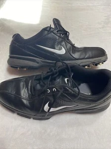 Zapatos de golf NIKE GOLF Durasport 3 III 628527-002 de cuero negro para hombre talla 11,5 - Imagen 1 de 9