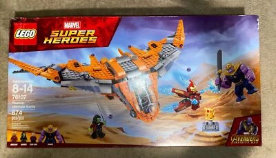 LEGO Marvel Super Heroes: Thanos: Ultimate Battle (76107) New Sealed Damaged Box - Image 1 of 4