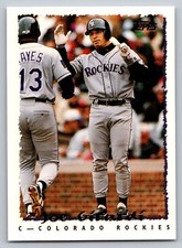 1995 Topps #539 Joe Girardi Colorado Rockies