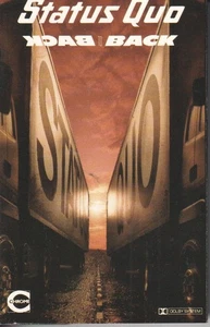 Status Quo Back To Back cassette UK Vertigo 1983 cassette black shell paper - Picture 1 of 2