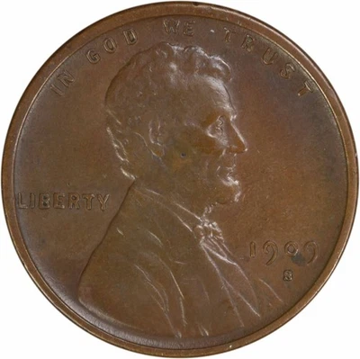 1909-S VDB Lincoln Cent AU Uncertified #606 - Image 1 of 2