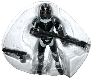 Star Wars UTAPAU SHADOW TROOPER 3.75" Figure Order 66 Black Clone ROTS Target - Picture 1 of 8