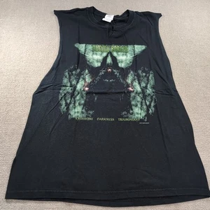 Dimmu Borgir Enthrone Darkness Triumphant Band T-shirt Black Metal Men's L READ - Picture 1 of 8
