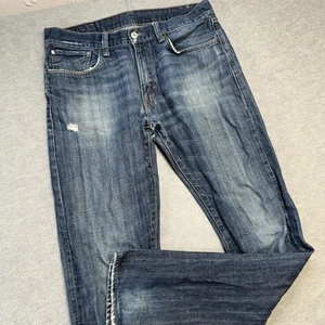 Denim & Supply Ralph Lauren Jeans Mens 32x34 Bootcut Distressed Whiskered Flag - Picture 1 of 15