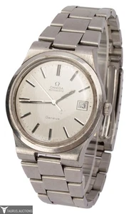 1973 Men's Omega Geneve Men Automatic Wristwatch - Stainless Steel Band - Picture 1 of 6