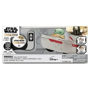 Star Wars The Mandalorian Grogu and Hover Pram 2.4 ghz Radio Control Yoda NewMat - Picture 1 of 6