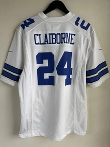 Nike Men's Dallas Cowboys Men's Jersey Morris Claiborne Small White NFL #24 - Picture 1 of 10