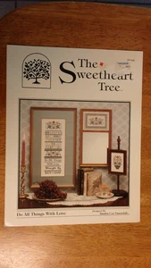 The Sweetheart Tree - Do All Things With Love - Counted Cross Stitch SV-018-Gu - Bild 1 von 2