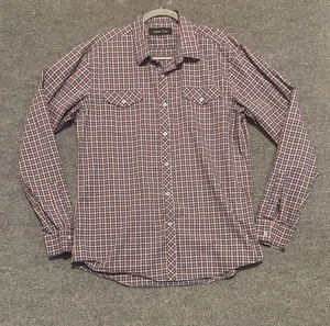 Camisa 7 Diamantes Franela Cuadros Para Hombres Cuello Grande Manga Larga Abotonada - Imagen 1 de 10