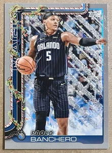 2025-26 Topps Basketball Holiday Paolo Banchero Glitter Parallelo SP - Foto 1 di 1