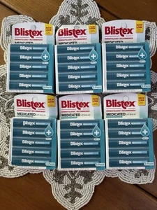 6 paquetes 30 tubos Blistex bálsamo labial hidratante medicado FPS 15 caducidad 12/26 - Imagen 1 de 2