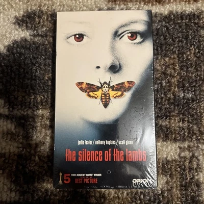 New Factory Sealed - The Silence Of The Lambs - VHS 1990 Buy 2 Get 1 Free - Image 1 of 4