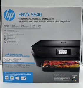 NEW - HP ENVY 5540 All-in-One Inkjet Printer Home Mobile Photo - Factory Sealed - Picture 1 of 4