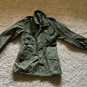 VTG US ARMY M-65 Field Jacket Coat Cold Weather XS Mens OG-107 Vietnam 70’s - Picture 1 of 17