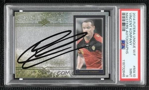 Futera World Football 2013 único Masters/75 Vincent Kompany PSA 9 como nuevo automático - Imagen 1 de 3