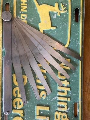 Starrett at feeler gauge set número 172C licencia extra larga para escala Foto 1 de 3