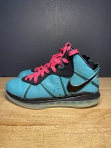 Nike LeBron 8 South Beach 2021 Youth Size 8 - Picture 1 of 11