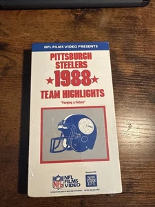 NFL FILMS Pittsburgh Steelers 1988 Team Highlights VHS - NEW, SEALED - Bild 1 von 6