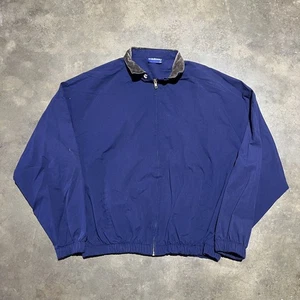 Vintage 90s Holloway Navy Boxy Bomber Jacket 1990s - Picture 1 of 2