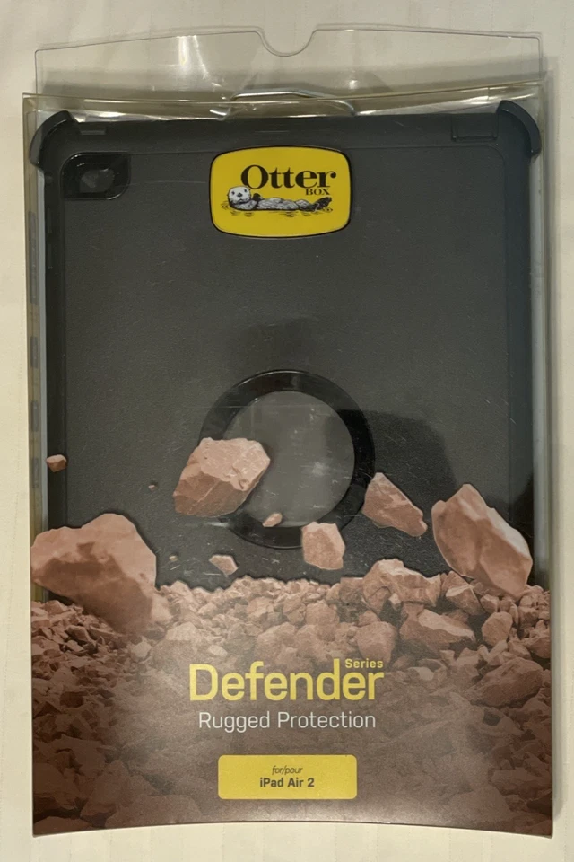New OtterBox Defender Series Case for iPad Air 2 - Black (77-50969) - Image 1 of 2